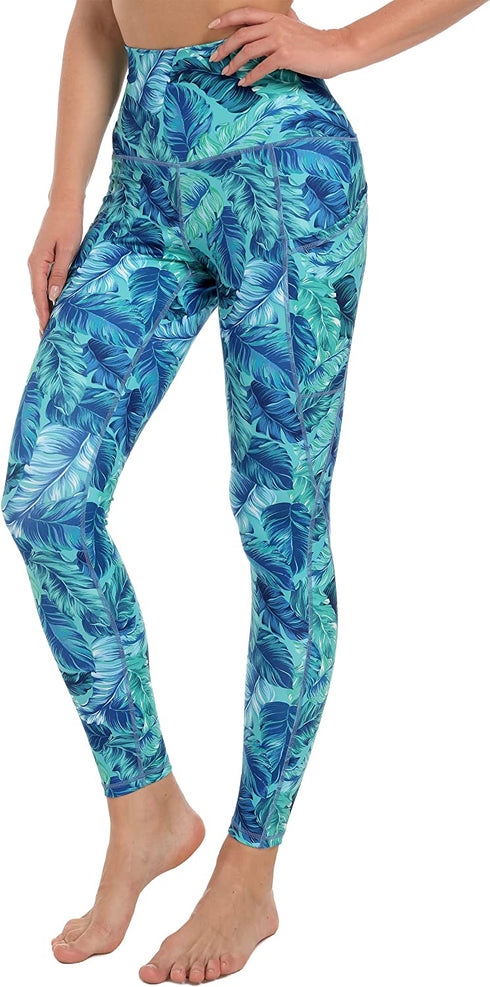 Women High Waisted Stretchy Leggings with Pockets Buttery Soft Workout Yoga Pants
